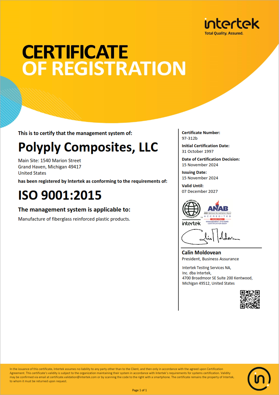 Iso certification